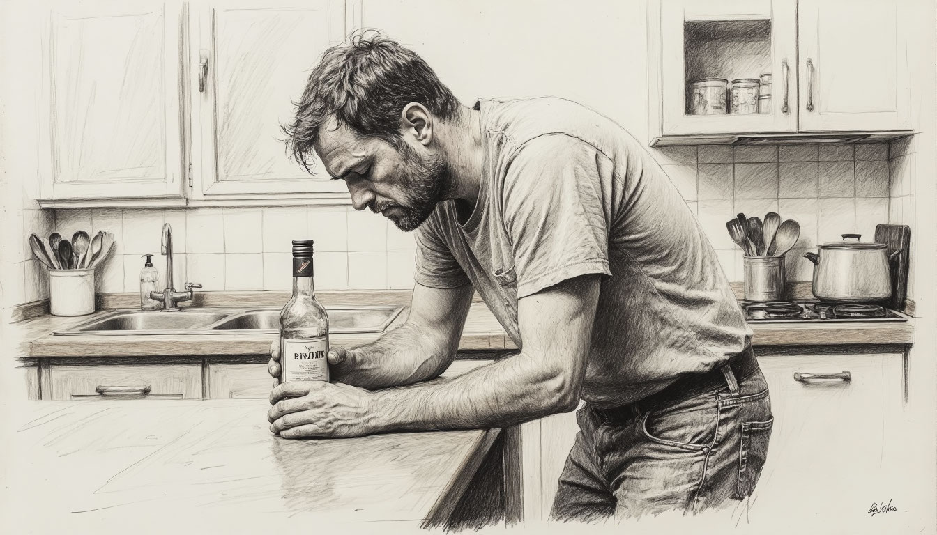 Пьянство одинокого мужчины‑холостяка: тихий путь в пропасть